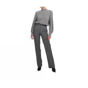NEW PARENTEZI hadley straight trousers in grey